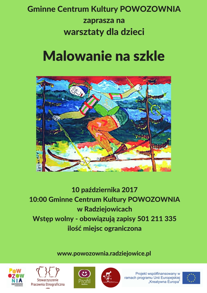 Malowanie na szkle – warsztaty dla dzieci